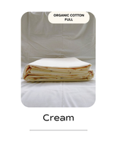 Cream Bed Sheet (Full)