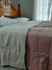 Double Sided Blanket (Dusty Rose)