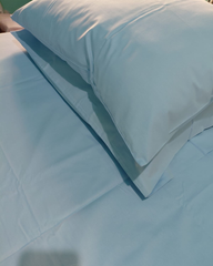 Azure Bed Sheet (Queen)