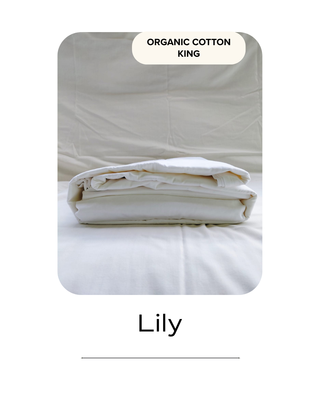 Lily Bed Sheet (King)