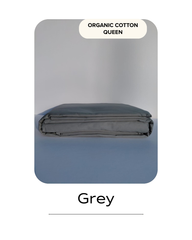 Grey Bed Sheet (Queen)