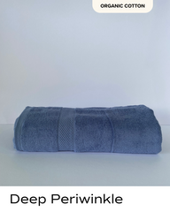 Deep Periwinkle Bath Towel (55" L X 27" W)