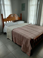 Double Sided Blanket (Dusty Rose)