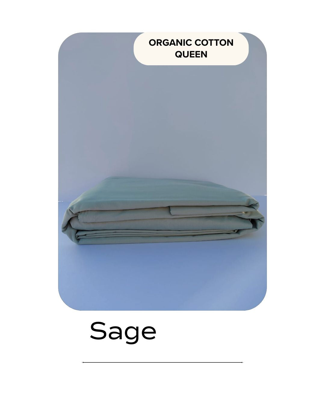 Sage Bed Sheet (Queen)