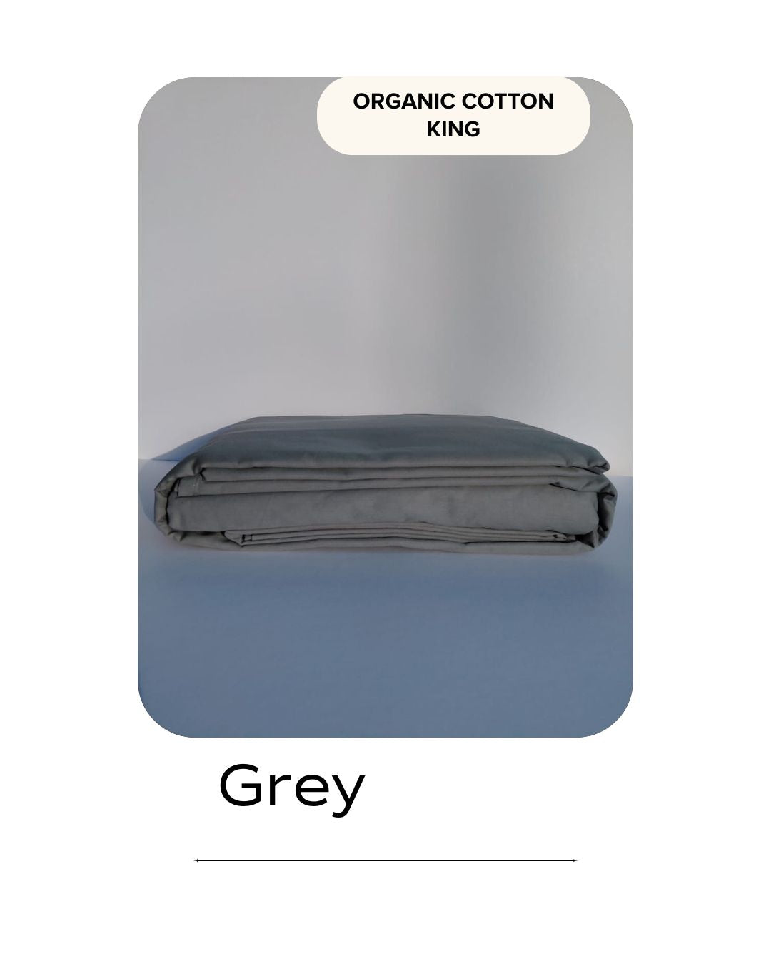 Grey Bed Sheet (King)