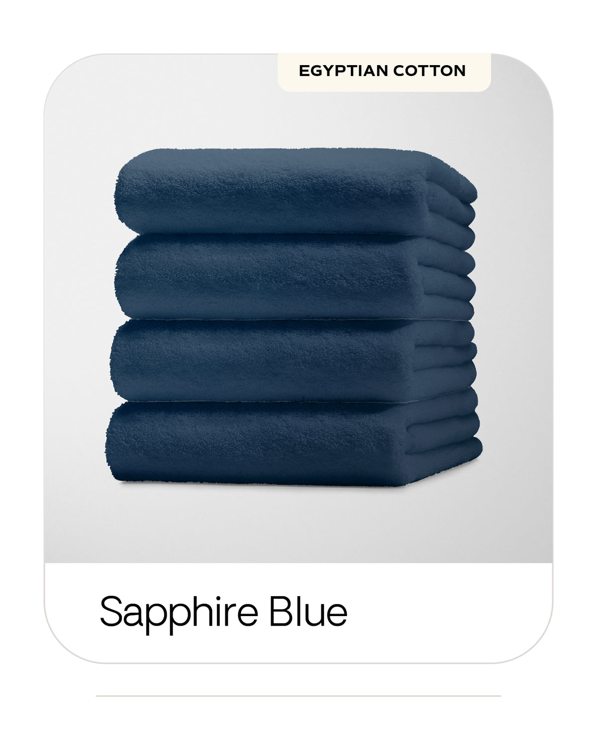 Sapphire Bath Towel (55" L x 27" W)