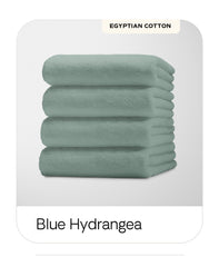 Hydrangea Bath Towel (55" L x 27" W)